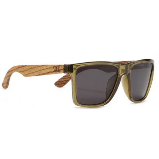 SOEK A54 Dalton Khaki/Walnut Sunglasses